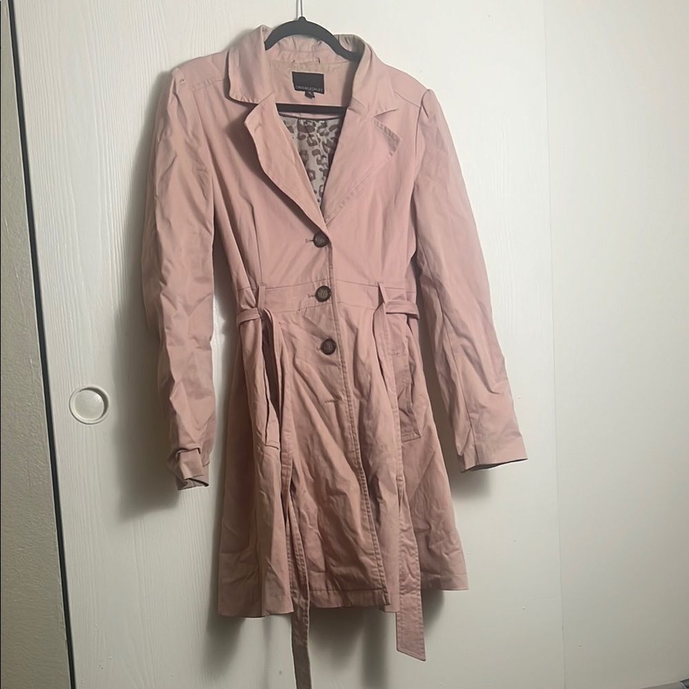 Pink Trench Coat